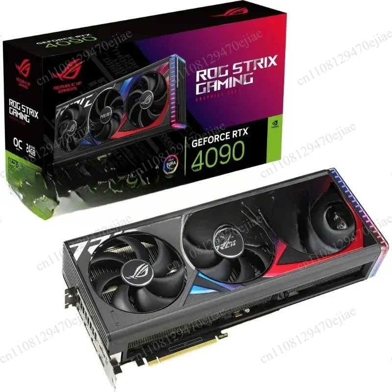 Rtx 4090 24Gb Gddr6X - Kartu Grafis Gaming ASUS ROG Strix
