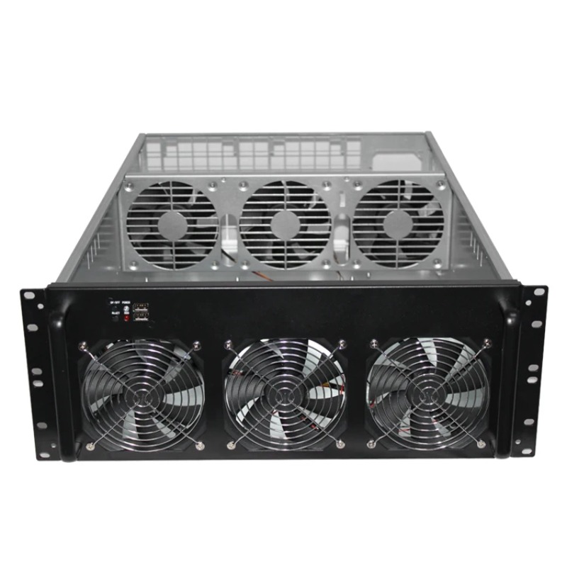 Server Gpu Chassis 4U - Casing 4U 6 GPU, Casing 8