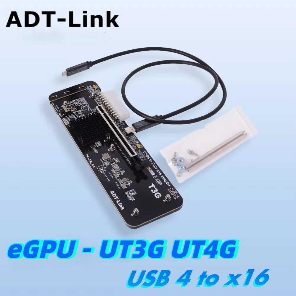 Kartu grafis eksternal UT4G, U - Gpu External Dock Egpu Thunderbolt 4 ulasan dan harga