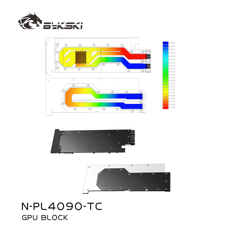 Bykski N-PL4090-TC GPU Active  - Rtx 4090 Water Block ulasan dan harga