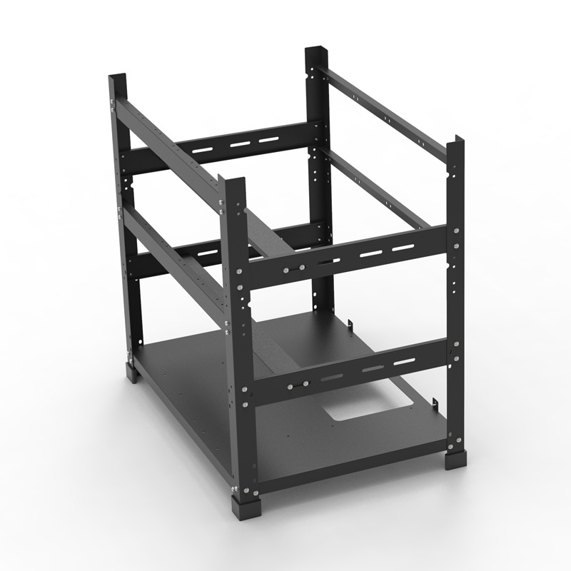 Casing GPU Open Frame Kustom D - Gpu Mining Rig Frame 8 Gpu ulasan dan harga