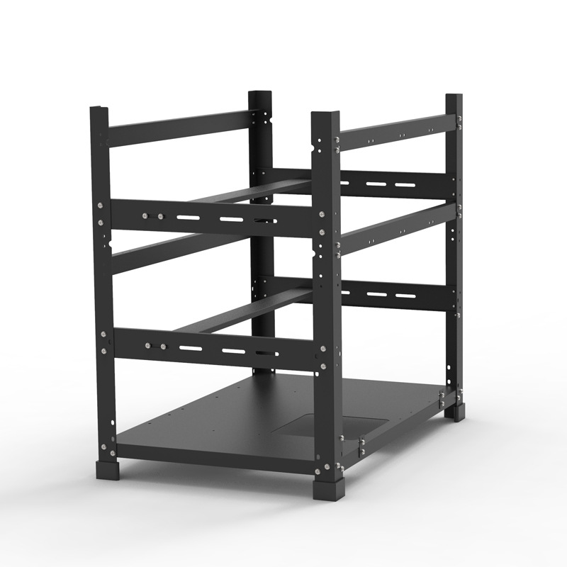 Casing GPU Open Frame Kustom D - Gpu Mining Rig Frame 8 Gpu ulasan dan harga