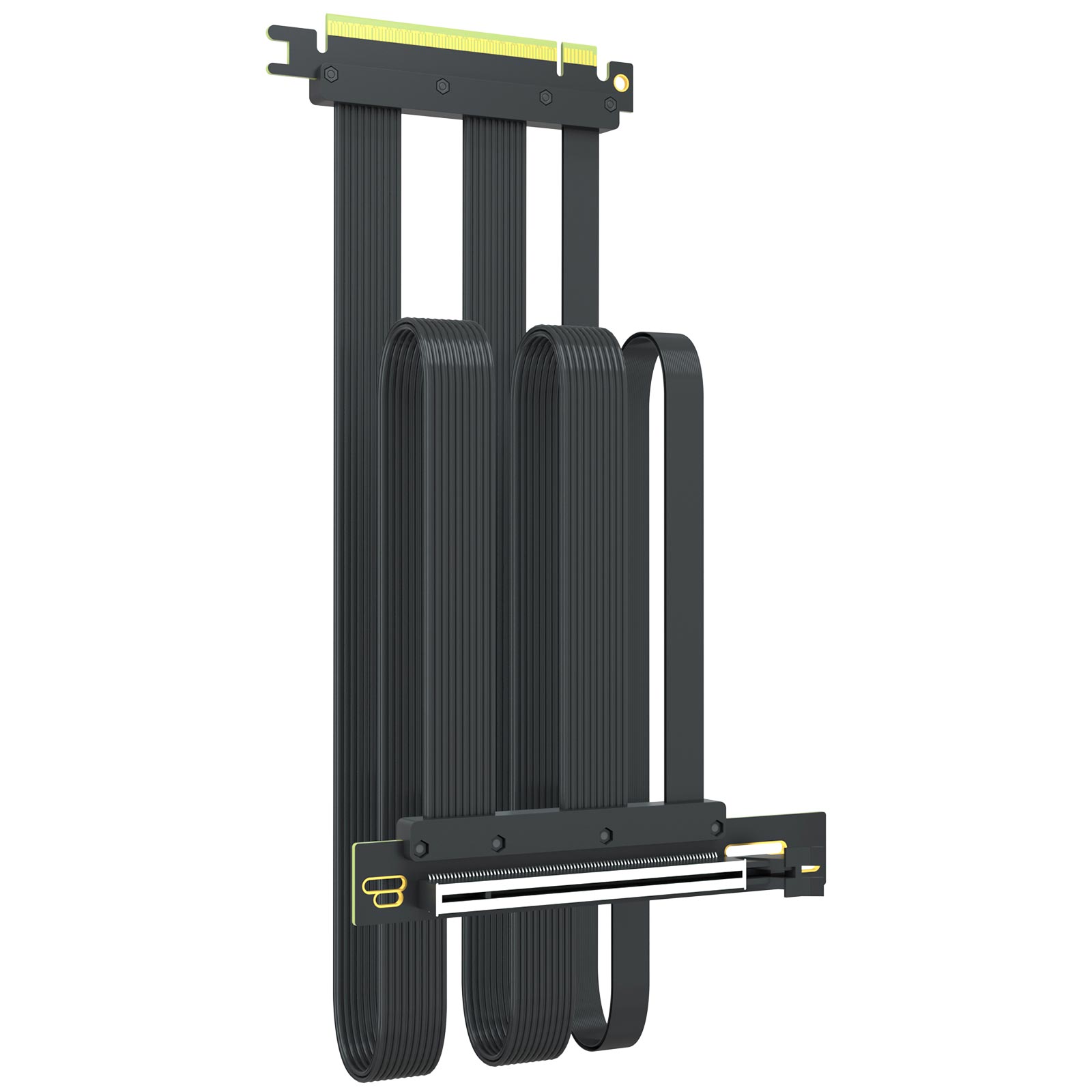 Kabel Riser PCIE 5.0 600mm unt - Pcie 5.0 Gpu Riser Cable ulasan dan harga